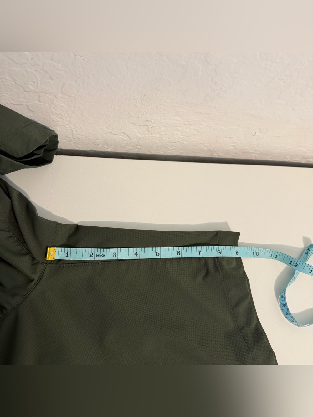 Gerry Men's Tech Shorts Size 36 Olive Green Stretch Hiking Trail Lightweight - Picture 8 of 9